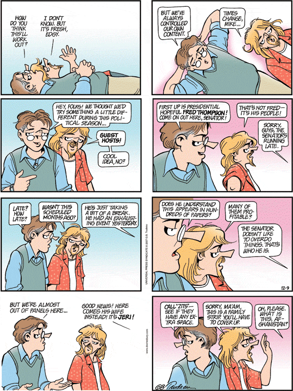 Latest Doonesbury