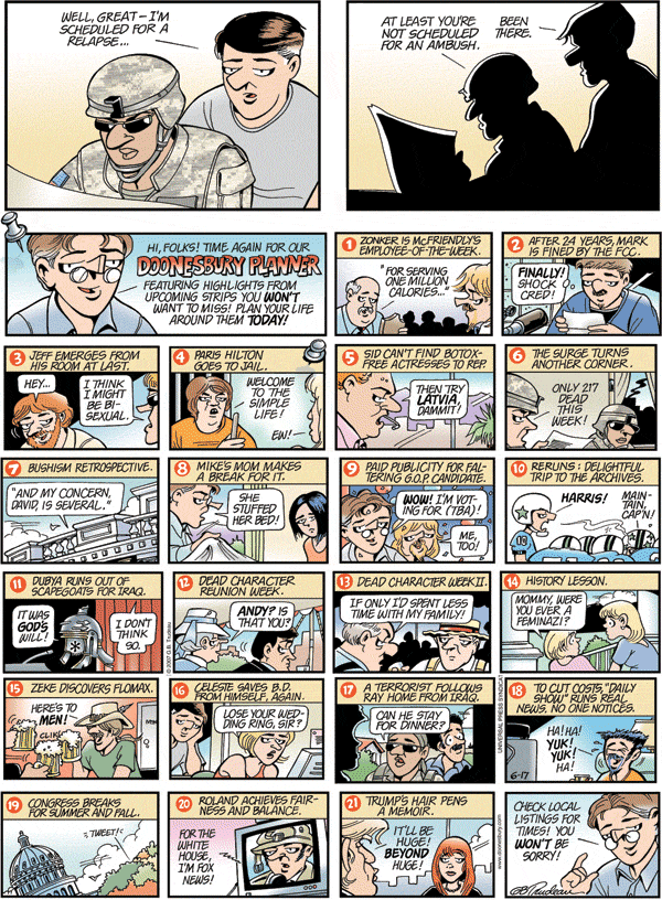 Latest Doonesbury