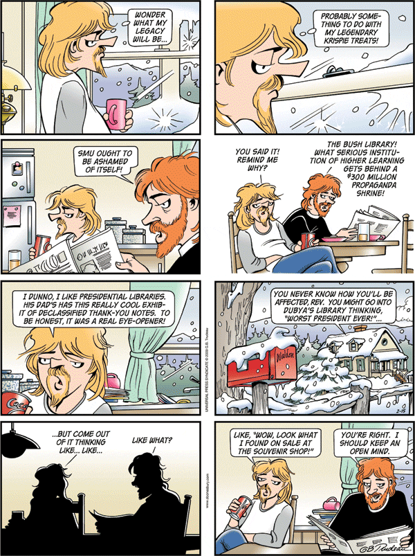 Latest Doonesbury