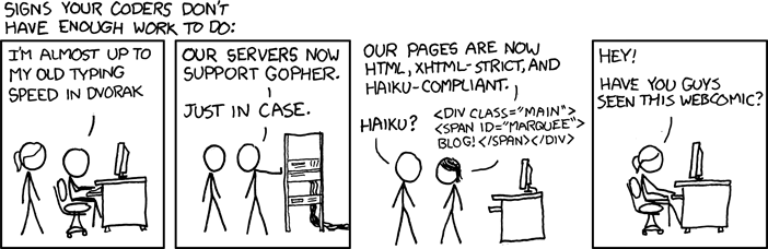 Latest XKCD